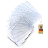 Schutz und Ausweishülle DIN A6 (105 x 148 mm Dokumente), vertikal tragbar, transparent -...