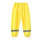 Dioshark Regenhose Jungen wasserdichte Matschhose Kinder Regenlatzhose Sommer Matsch und...