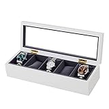 IXART Uhrenbox Schmuck Watch Box Fall for elegante Uhrenschmuck, Watch Box Case Display...