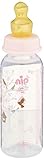 nip Standardflasche PP mit Trinksauger Anatomisch Latex, ab 6 Monate, Rosa,...