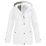 Wasserdichte Jacken für Damen, Übergröße, Outdoor-Jacken für Damen, UK-Fleece-Jacken,...