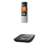 Gigaset Premium 100HX & Box 200A - DECT-Mobilteil mit Ladeschale - Schnurloses Telefon -...