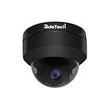 JideTech 5MP PTZ POE IP Dome Kamera, 5X Optischer Zoom, Überwachungskamera für...