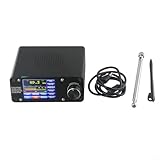 ATS100+ FM AM SSB Full Bands Radioempfänger, 2 10,2 cm TFT-Display, USB-Aufladung