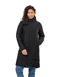 Jack Wolfskin Damen DEUTZER W Coat, Black, L