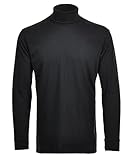 Ragman Herren Unterzieh Rolli, Schwarz, 4XL