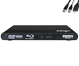 Archgon Style UHD Externer 4K-Ultra HD BD Player, Blu-ray BDXL Brenner extern für PC USB...