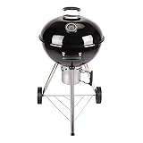 TAINO CLASSICO Holzkohle-Kugelgrill mit abnehmbarem Deckel Kettle-Grill Ø 57 cm...