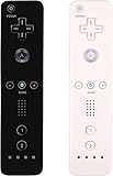 AUFGLO Wii Controller 2 Pack Wii u Remote mit Silikongehäuse und Handgelenksgurt...