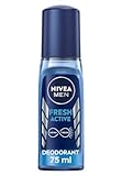 NIVEA MEN Fresh Active Deo Zerstäuber, Deodorant mit einzigartiger INFINIFRESH Formel und...