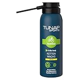 TUNAP SPORTS Kettenwachs Ultimate - 125 ml | Fahrrad-Trockenschmierung Spray für die...