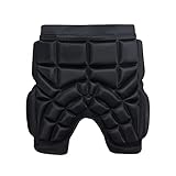 PUCHEN Gepolsterte Snowboard-Shorts, Polsterschutz, Hüftpolster, Shorts, Hose,...