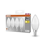 Osram Lamps LED Base Classic B Lampe, in Kerzenform mit E14-Sockel, nicht...