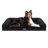 HMTOPE Orthopädisches Hundebett, Hundesofa, hohen Rand, Hundekissen, Hundekorb,...