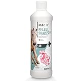 ReaVET Pferdeshampoo für Pferde mit Mandel Duft - 500ml Pferde Shampoo pflegt Fell,...