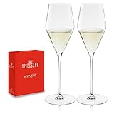 Spiegelau & Nachtmann, 2-teiliges Champagnerglas-Set, Kristallglas, 250 ml, Definition,...