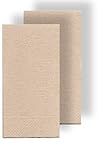 2000 Öko-Zelltuchservietten Tissue 33x33 cm, 2-lagig, 1/8 Falz (Buchfalz) brown...