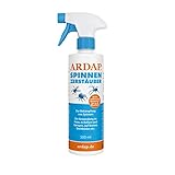 ARDAP Spinnen Zerstäuber 500ml - Anti Spinnenspray zur Spinnenabwehr -...