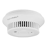 Homematic IP Smart Home Rauchwarnmelder mit Q-Label, Rauchmelder alarmiert lokal...