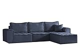 Kaiser Möbel Ecksofa Bohoo L Maxi mit schlaffunktion und bettkasten - Modern Design Couch...