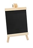 Paintersisters Tafel-Staffelei 28cm für Kreide - Kleine Tafel für Tisch,...