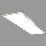 BRILONER – Deckenleuchte, LED Panel, Bürolampe, Deckenlampe, Neutralweißes Licht,...