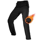 FREE SOLDIER Herren Winter wasserdichte Skihose Jagd Outdoor Hose Winddichte Thermohose...