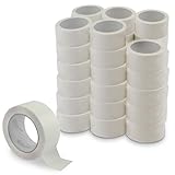 Waytex Packung mit 36 Rollen Verpackungsklebeband, Pro, weiß, 66 m x 50 mm, leise, aus...