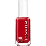 Essie Schnelltrocknender Nagellack „expressie“, Nr. 190 seize the minute, Rot, Vegane...