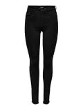 ONLY Damen Onlroyal High Sk Pim600 Noos 15093134 Jeans, Schwarz, EU L/30