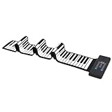 Roll-Piano, 88 Tasten, Wiederaufladbares Hand-Roll-Piano mit MIDI-Funktion für...