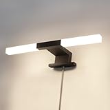 DILUMEN LED Spiegelleuchte Badezimmer Spiegellampe,28CM 5W 600LM Neutralweiß 4000K 230V...