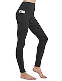 FitsT4 Damen Winterreitleggings Silikon Vollbesatzreithose mit Fleecefutter mit...