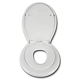 WOLTU WS2584 Kinder Familien WC Deckel, Mit integriertem Kindersitz, mit...