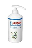 GEHWOL Bein Balsam, pflegende Fußcreme Fusspflegecreme mit Kamille, 500 ml mit Spender