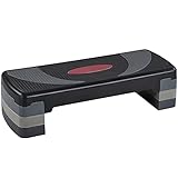 Yaheetech Steppbrett Fitness Aerobic Stepper Höhenverstellbar Step Bench mit 3 Stufen...