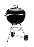 Weber Bar-B-Kettle Holzkohlegrill, Schwarz (1331004), 57cm