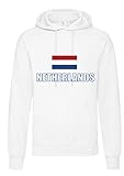 Tipolitografia Ghisleri Netherlands Sweatshirt Flagge Taschen und Kapuze Herren Damen...