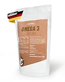 Omega 3-500 Kapseln - Fischöl - Vitamin E - Omega 3 Fettsäuren - Lachsöl...