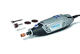 Dremel 3000 Multifunktionswerkzeug 130W, Set mit 5 Zubehörteilen, Variable...