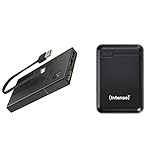 Green Cell Powerbank GC PowerPlay10S 10000mAh | 4-Port Externer Akku mit 2X USB-C 18W...