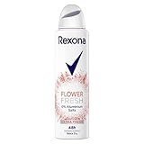 Rexona Deo Spray Flower Fresh Deo ohne Aluminium mit 48-Stunden-Schutz gegen...