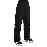 SIROKO - Ski- und Snowboardhosen für Damen P1 Vader-W - M - Schwarz