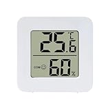 Igitales Thermo-Hygrometer, Innentemperatur Und Luftfeuchtigkeitsmonitor, Ausdrucksanzeige...