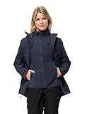 Jack Wolfskin Damen Moonrise 3in1 Jkt W Jacket, Night Blue, M EU