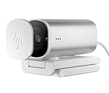 HP 960 4K Streaming Webcam | 4K UHD Auflösung | 60 FPS | 100° Sichtfeld | 360°...