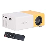 Elprico Mini-Projektor, tragbarer Full HD 1080p...