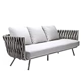 Gartenmöbel Set Outdoor-Sofa, Outdoor-Möbel Mit Wasserdichten Dicken Kissen, Modernes...