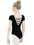 tanzdunsje Ballettanzug Mädchen Ballett Trikot Kinder, ballett body TanzBody Turnanzug...