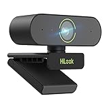 HiLook 2K HD Webcam mit Mikrofon, U14P Webkamera, Autofokus & Geräuschunterdrückung &...